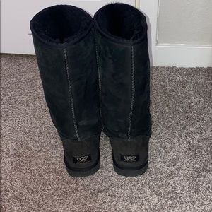 Tall Black UGG boots